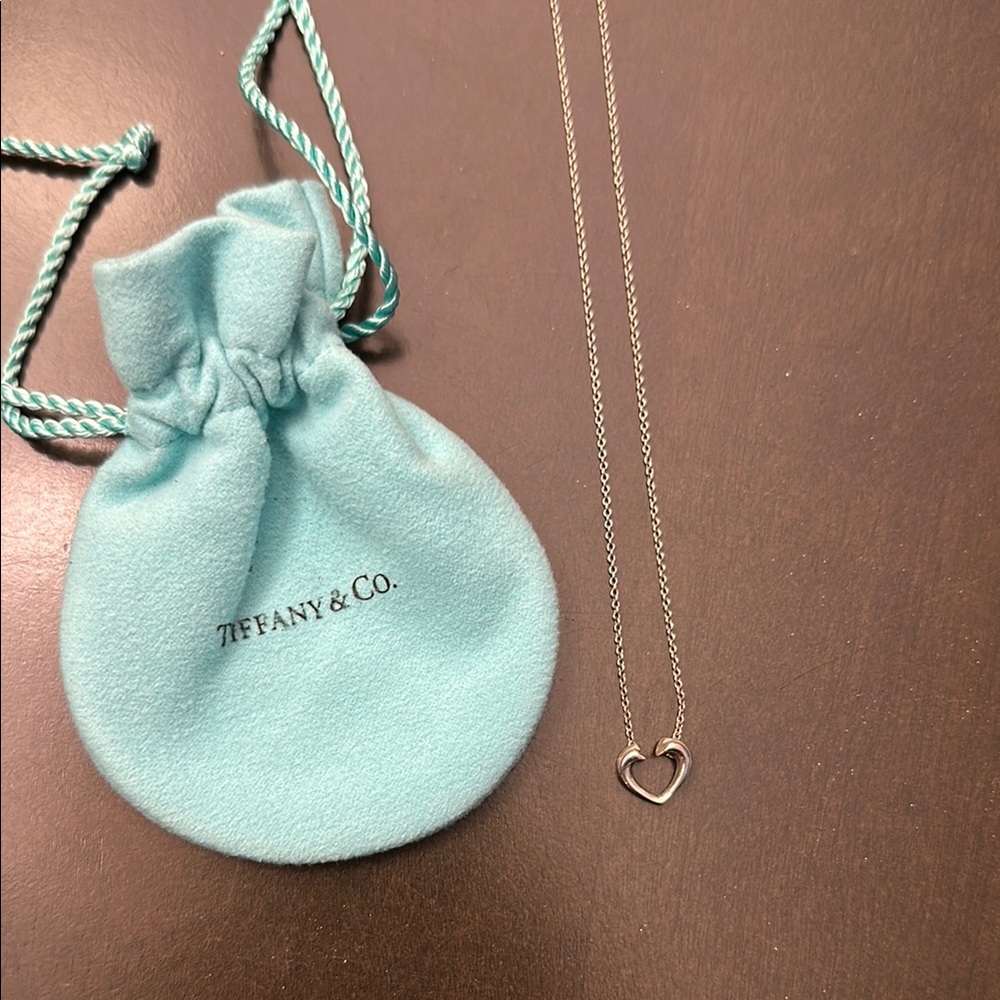 Tiffany & Co. by Paloma Picasso Silver Heart Necklace